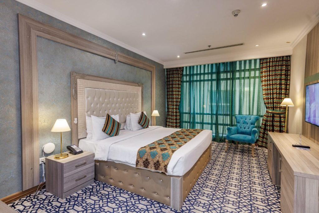 "Sapphire Plaza Hotel Doha Classic Room Interior"